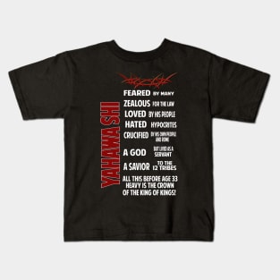 Yahawashi was Feared and Loved Tee| Sons of Thunder Kids T-Shirt